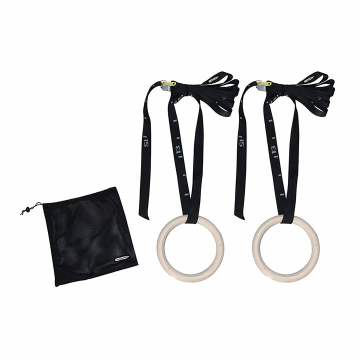 Tunturi Gym Rings Hout - Monkshop