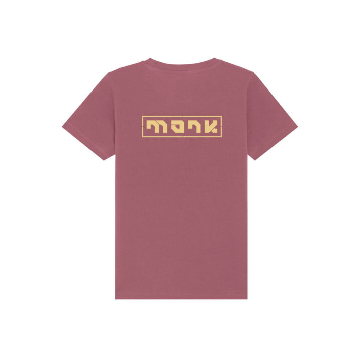Monk Logo Kinder T-Shirt Hibiscus Rose - Monkshop