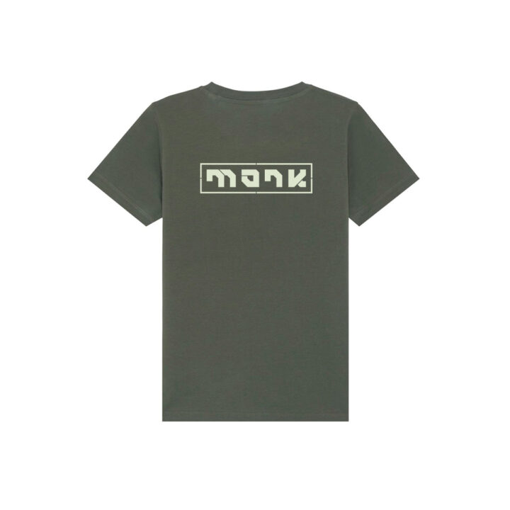 Monk Logo Kinder T-Shirt Khaki - Monkshop