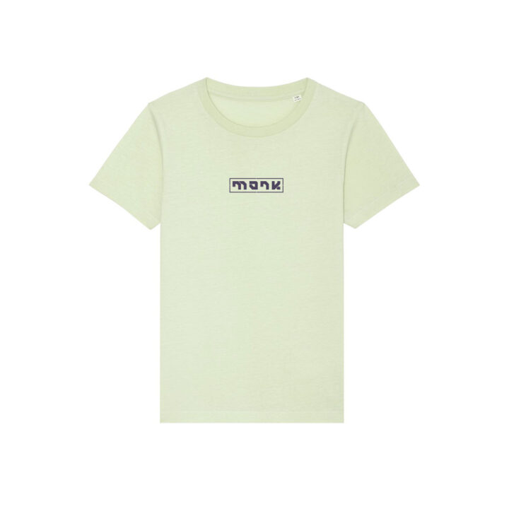 Monk Logo Kinder T-Shirt Stem Green - Monkshop